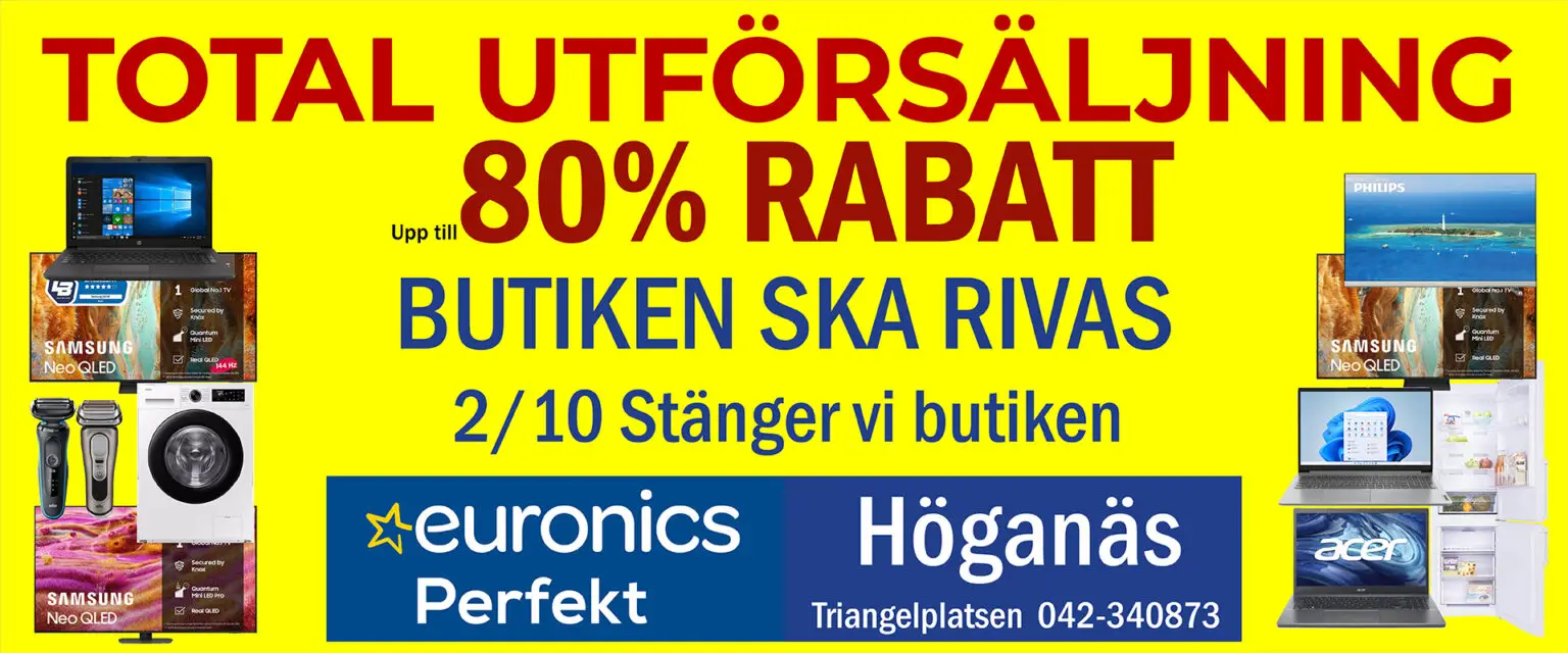 Banners startsidan 260906 Total Utförsäljning stäng4