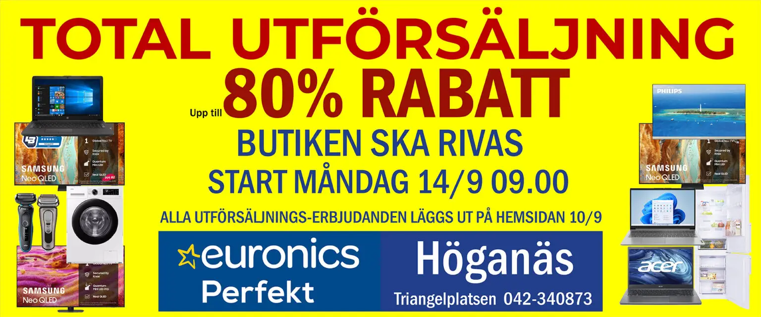 Banners startsidan 260906 Total Utförsäljning4