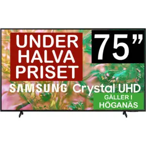 75" Samsung TU75CU8005